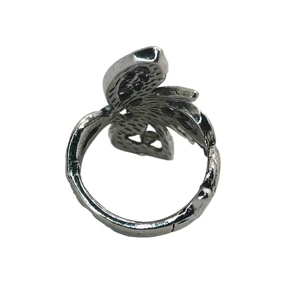 Silver Boho Ring - Size 6